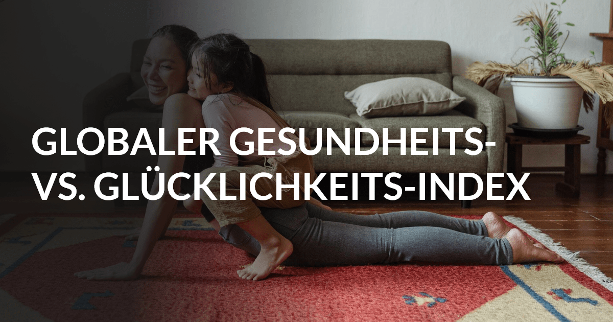 Globaler Gesundheits- vs. Glücklichkeits-Index