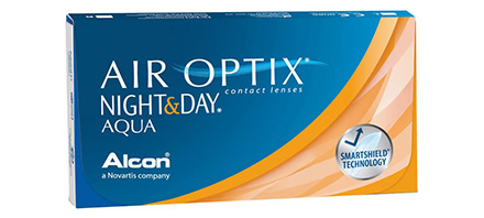 Air Optix Night & Day Aqua 6er Box Kontaktlinsen (6 Linsen)